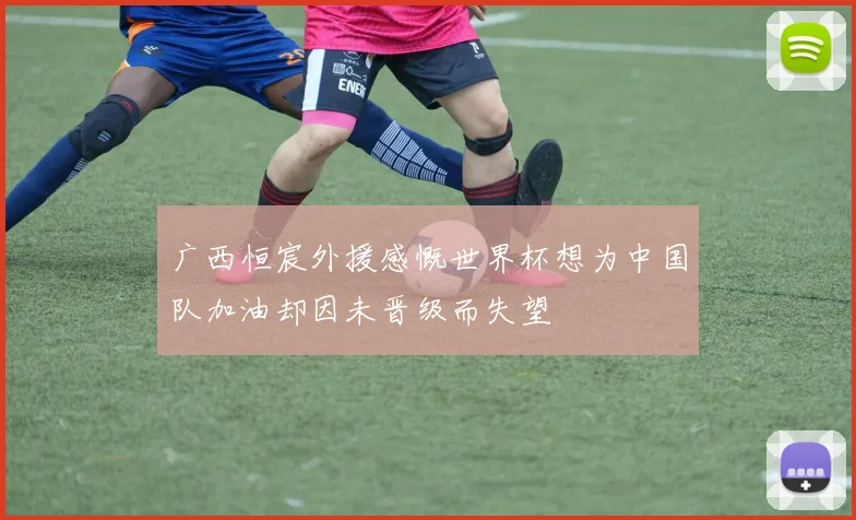 广西恒宸外援感慨世界杯想为中国队加油却因未晋级而失望